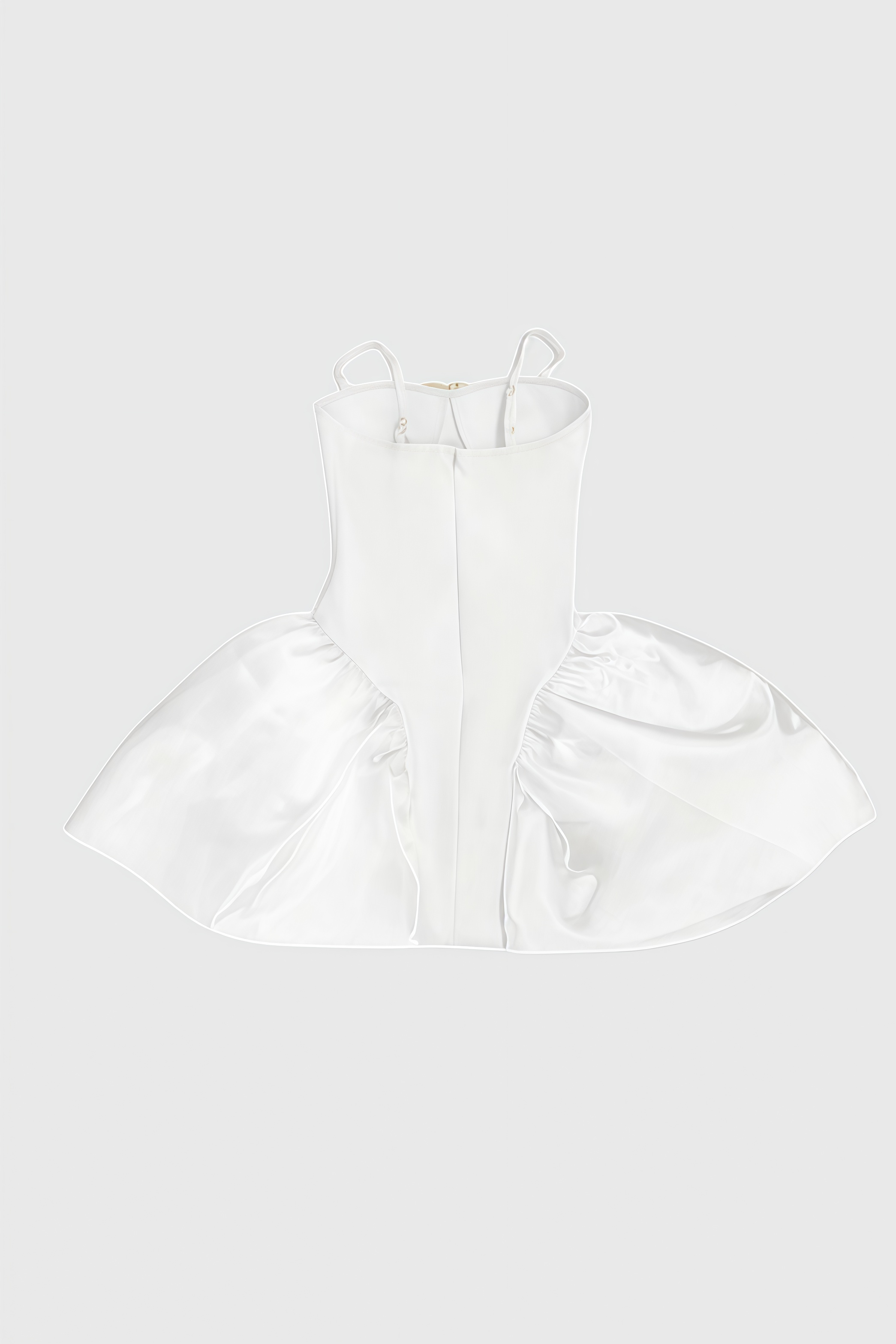 Juyce White 3D Floral Mini Dress