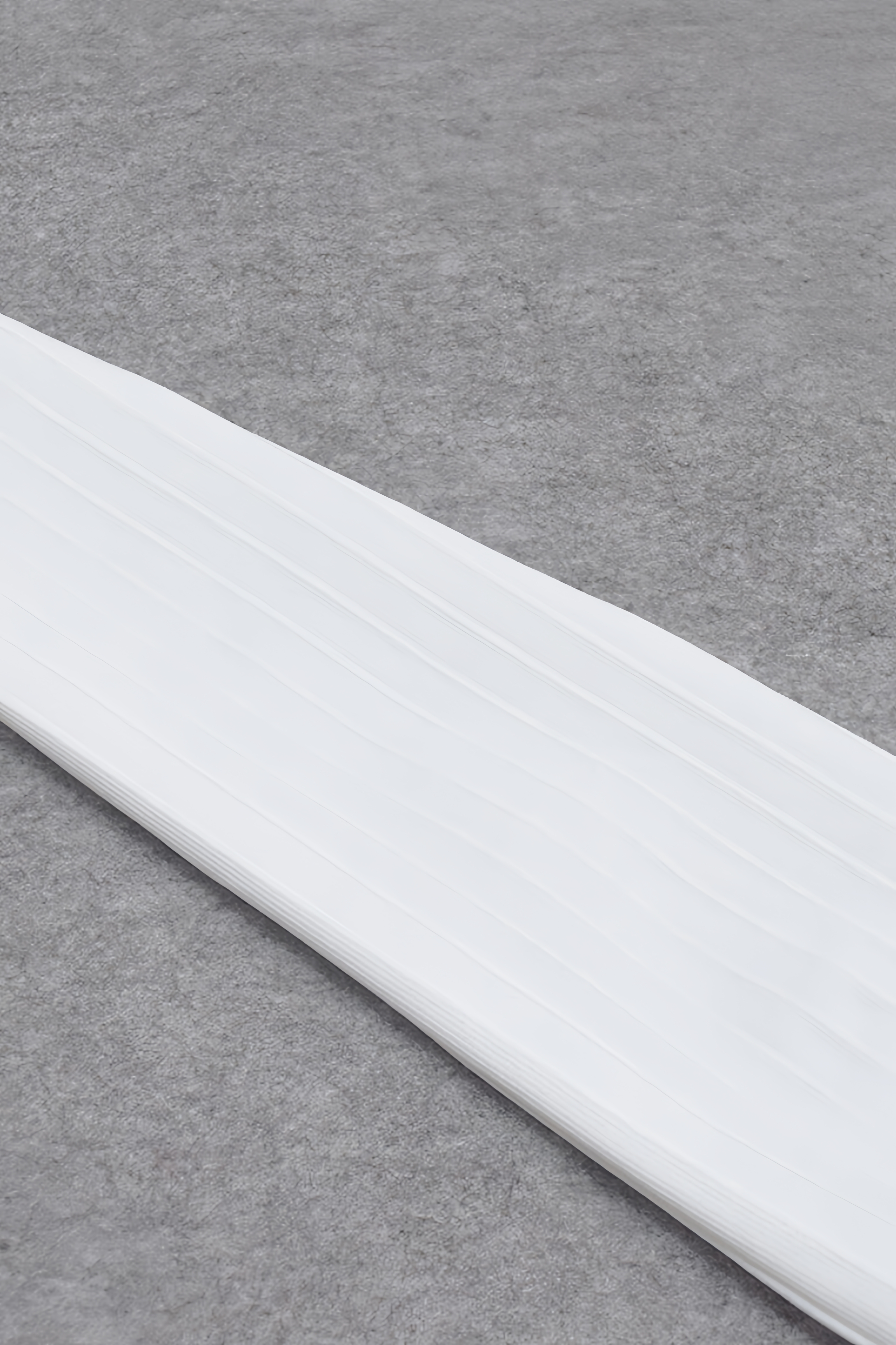 Rajiv White Stand Collar Midi Dress