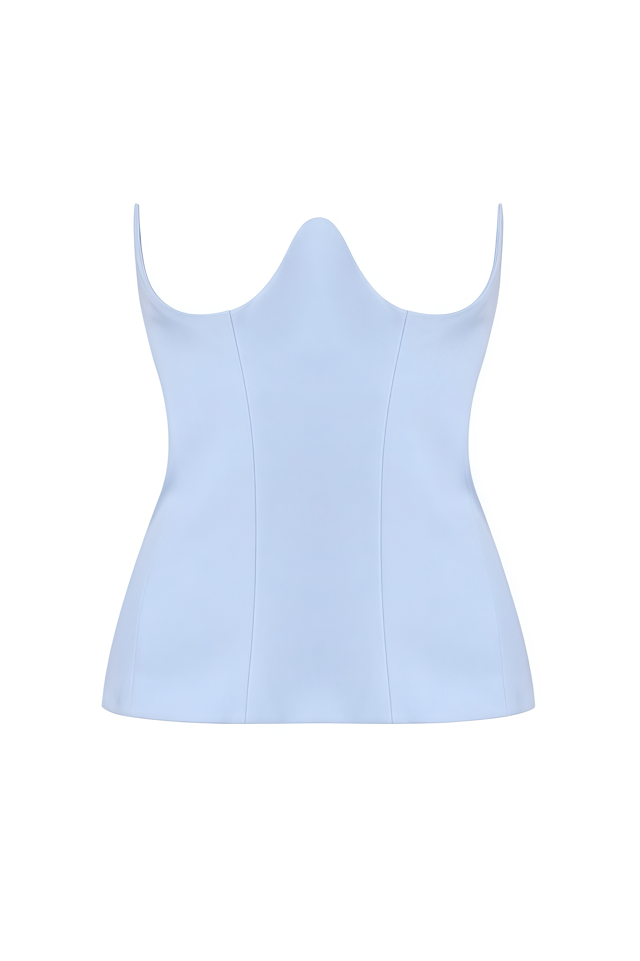 Lzada Blue Off Shoulder Waist Cinched Maxi Dress