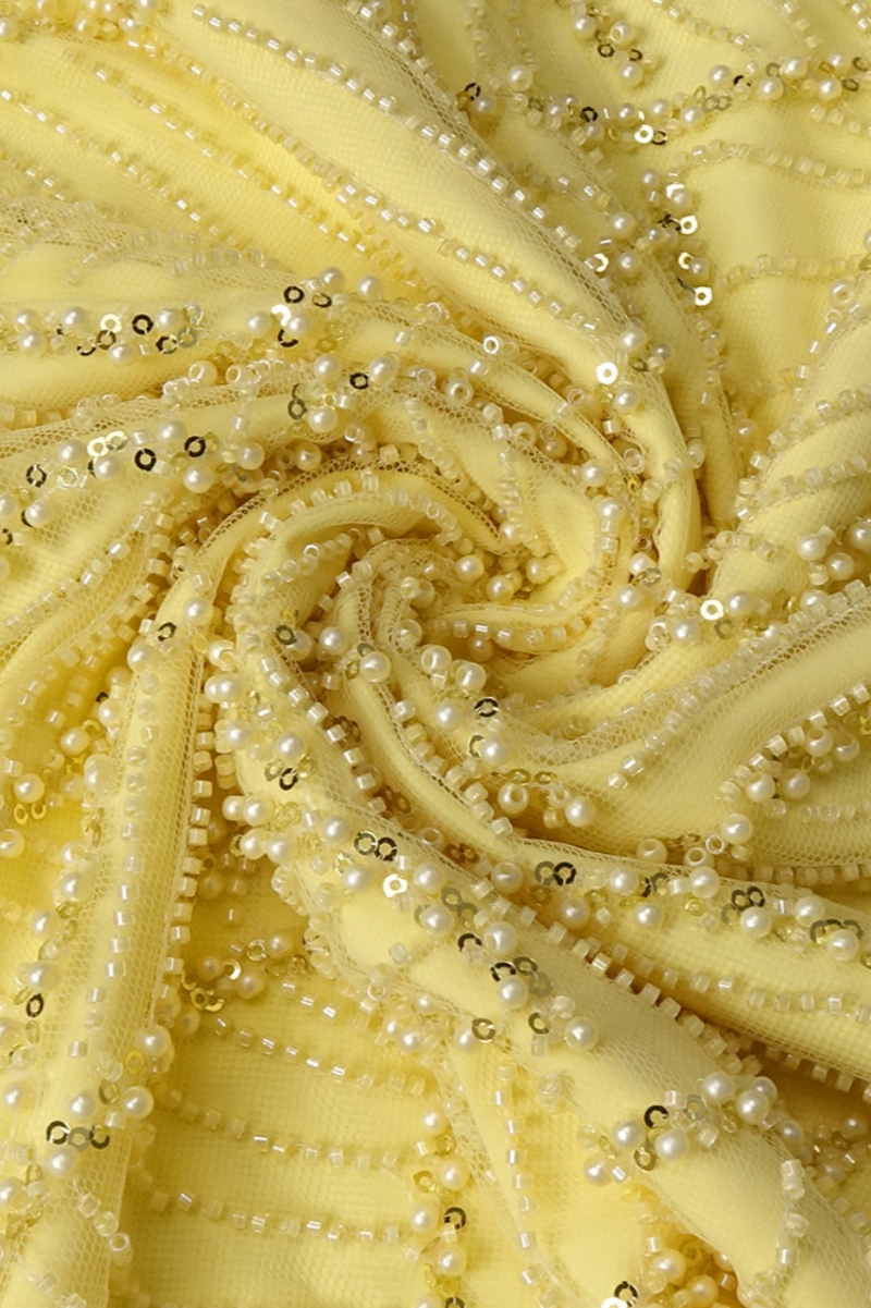 Islay Yellow Sleeveless Bow Maxi Dress