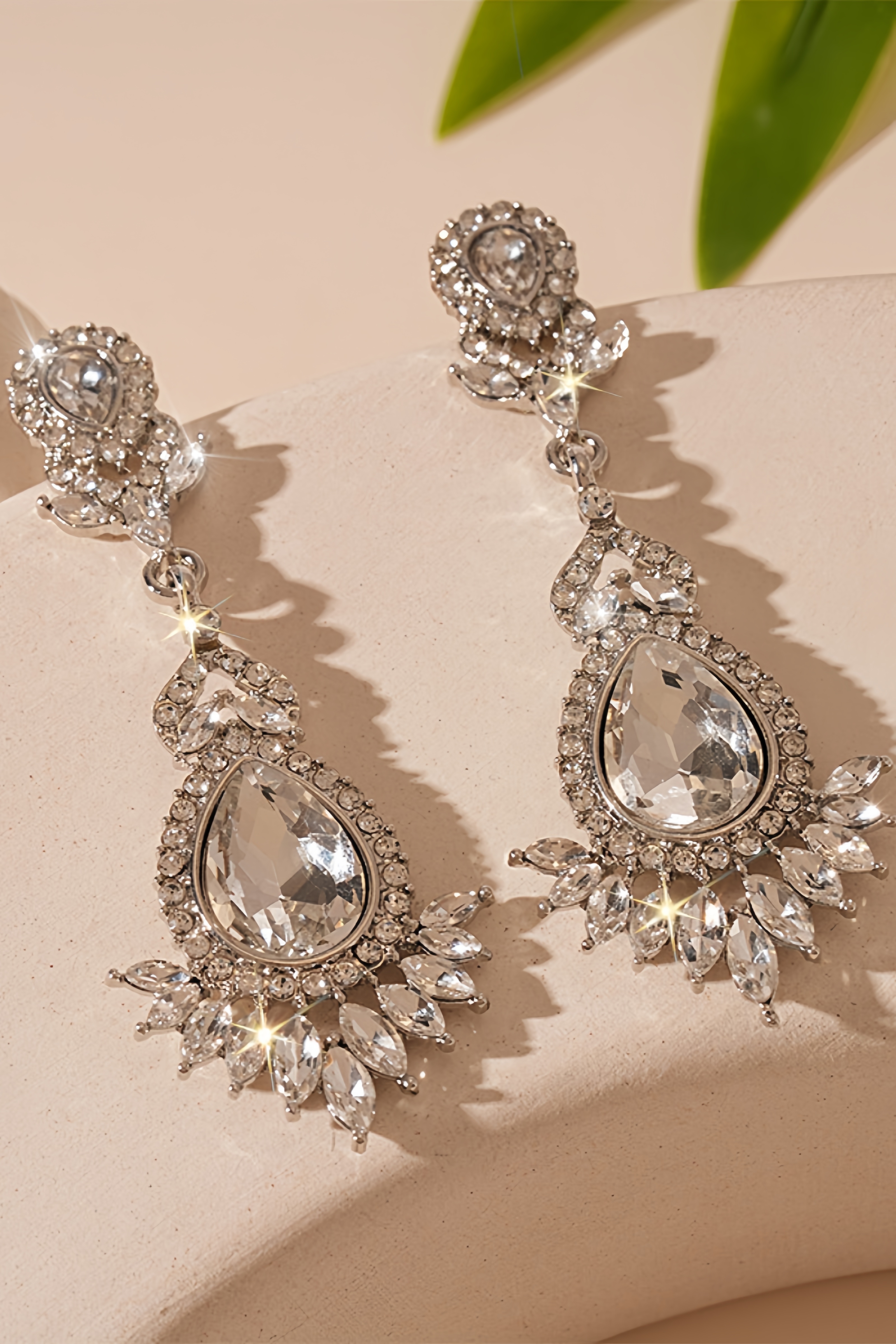 Maritza Diamond Geometry Earrings