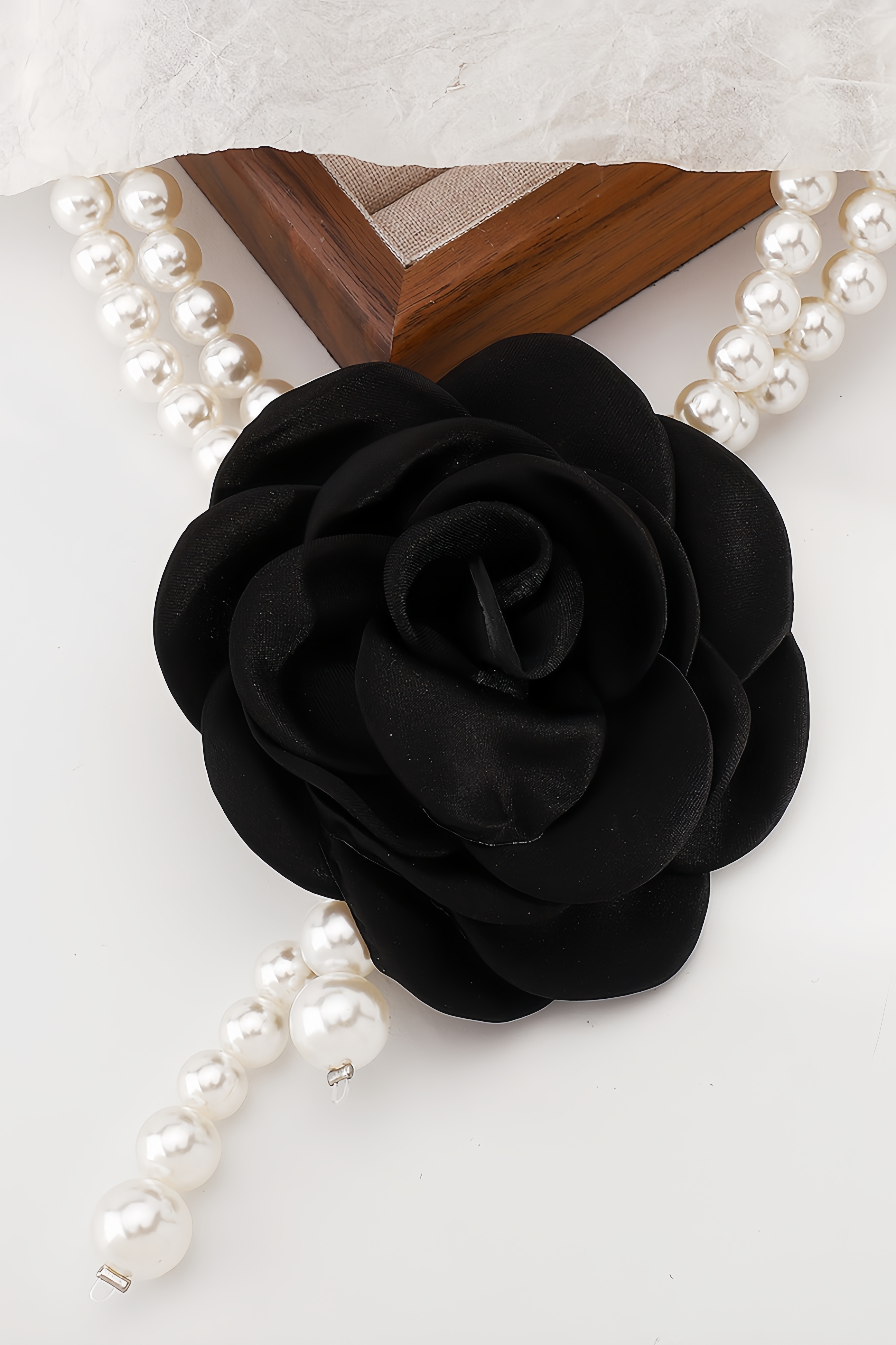 Carlota Rose Blossom Necklace