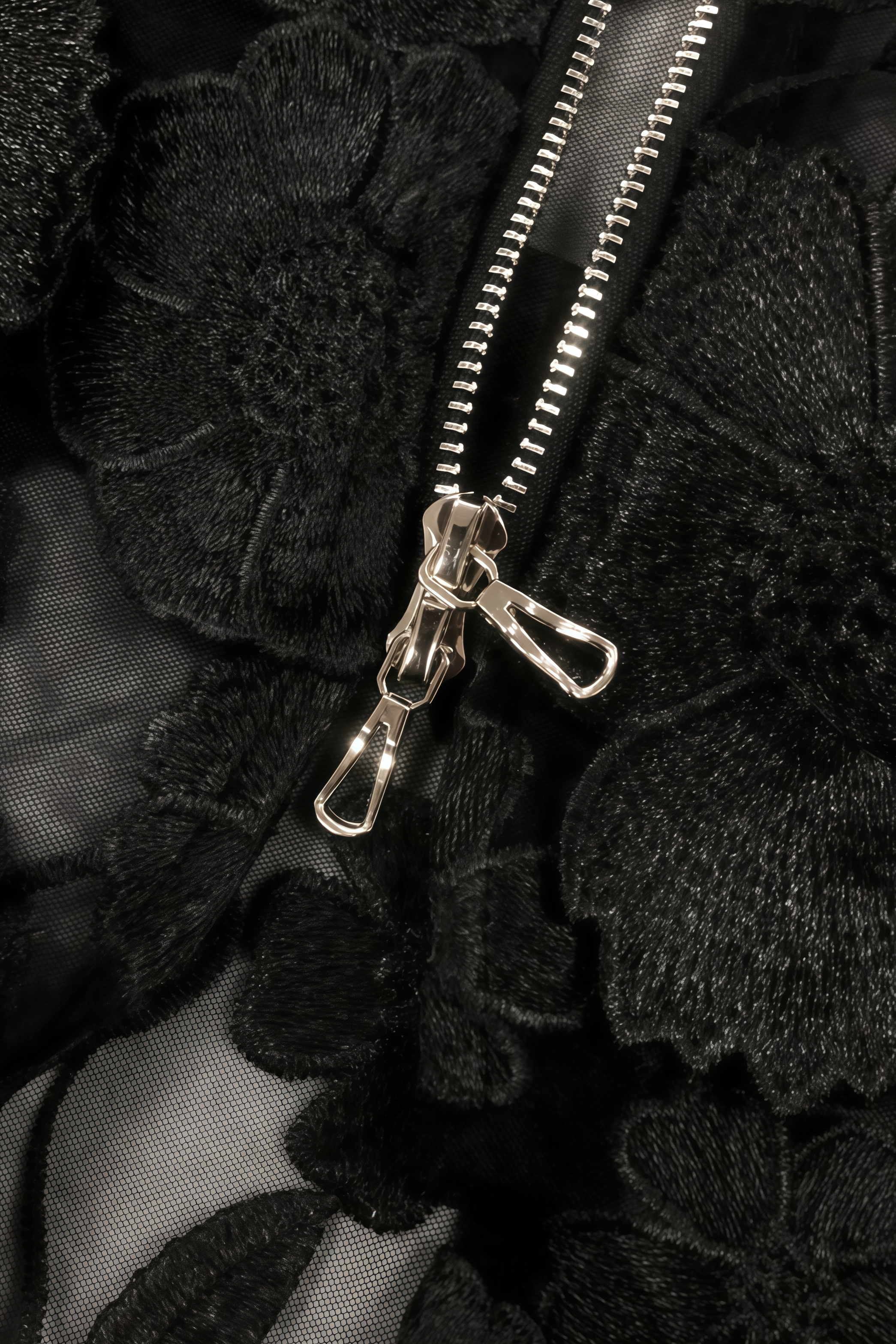 Wyat 3D Mesh Flower Embroidery Maxi Dress