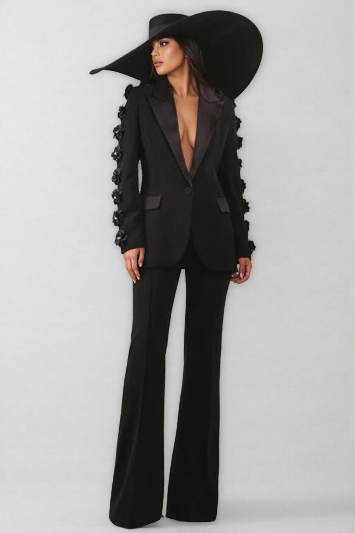 Lysandra Stereo Floral Two Pieces Sets