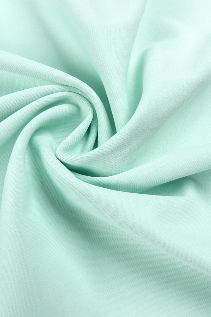 Gened Green Ribbon Sheer Chiffon Maxi Dress 