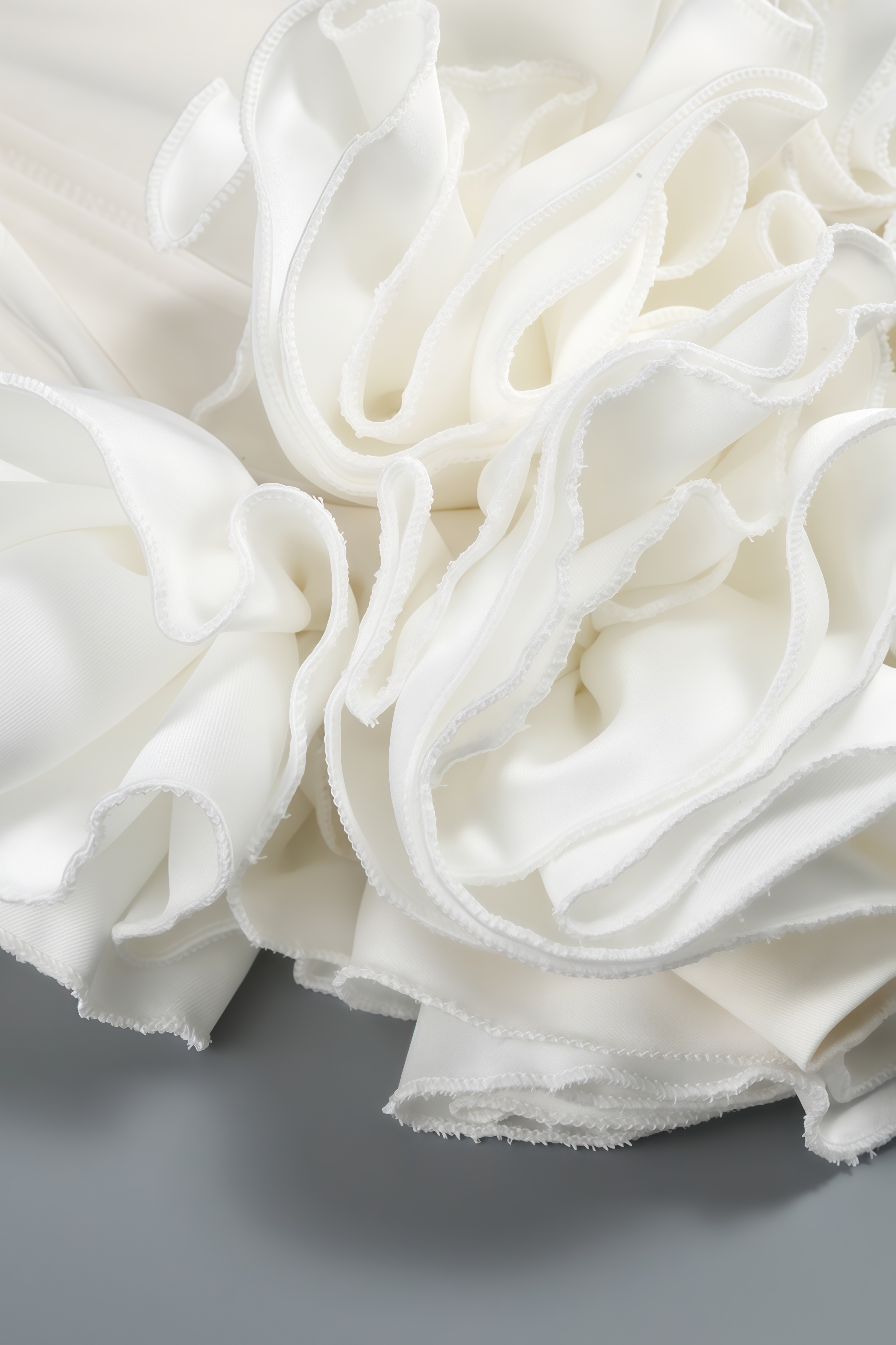 Mirabel White Strapless Flower Mini Dress