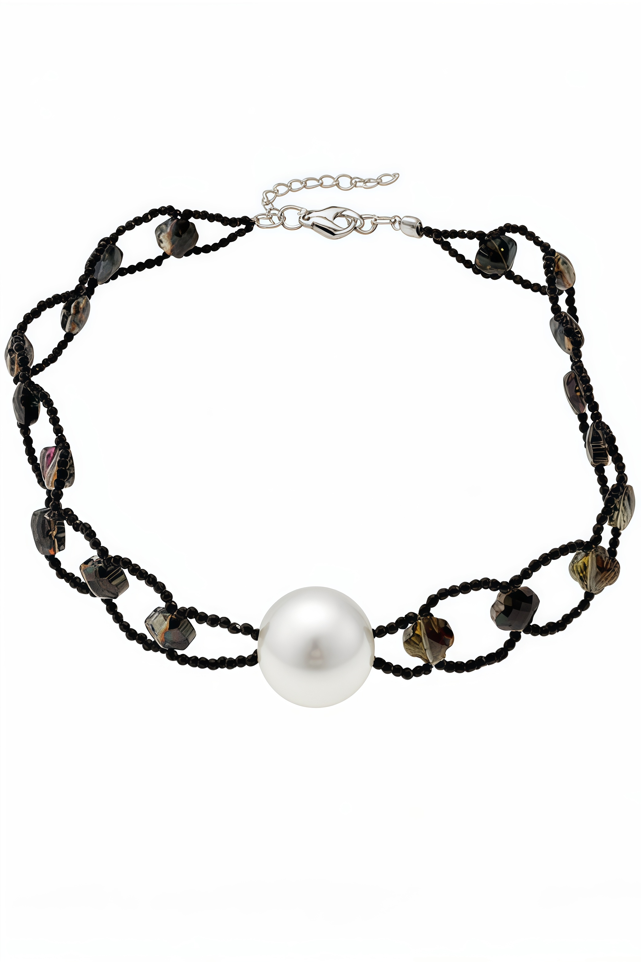 Sastien Glass Pearl Necklace