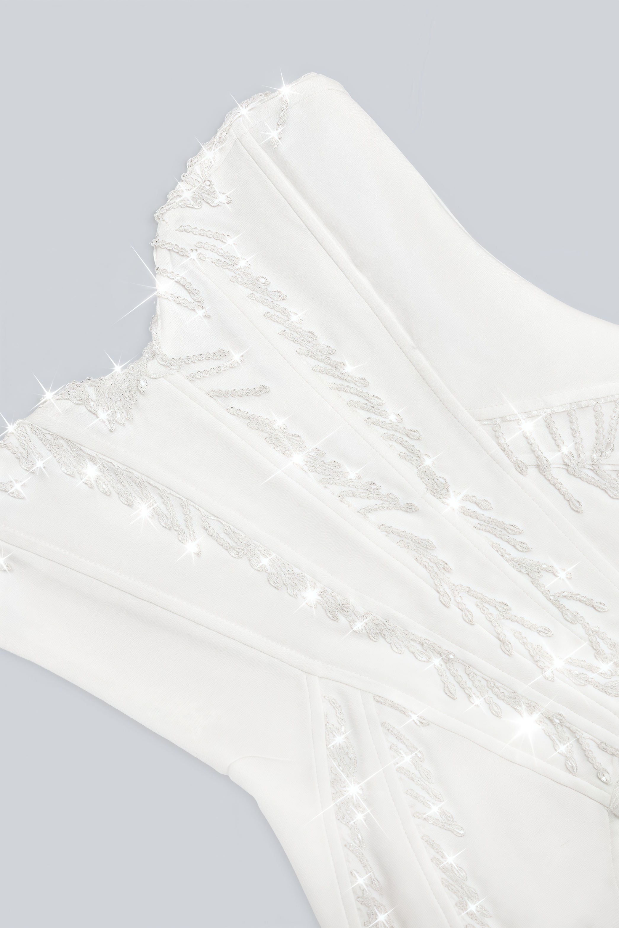 Kendall Crystal Lace Maxi Dress