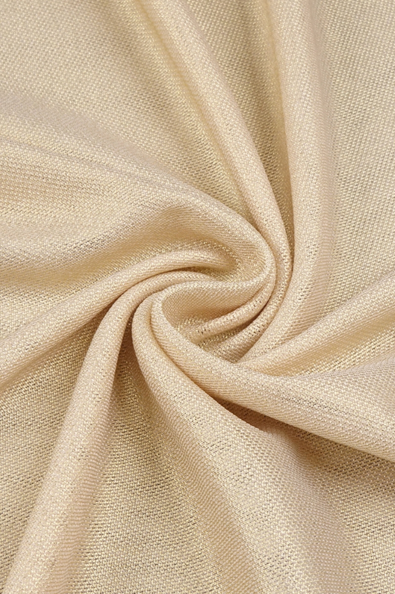 Charelle Gold Backless Maxi Dress