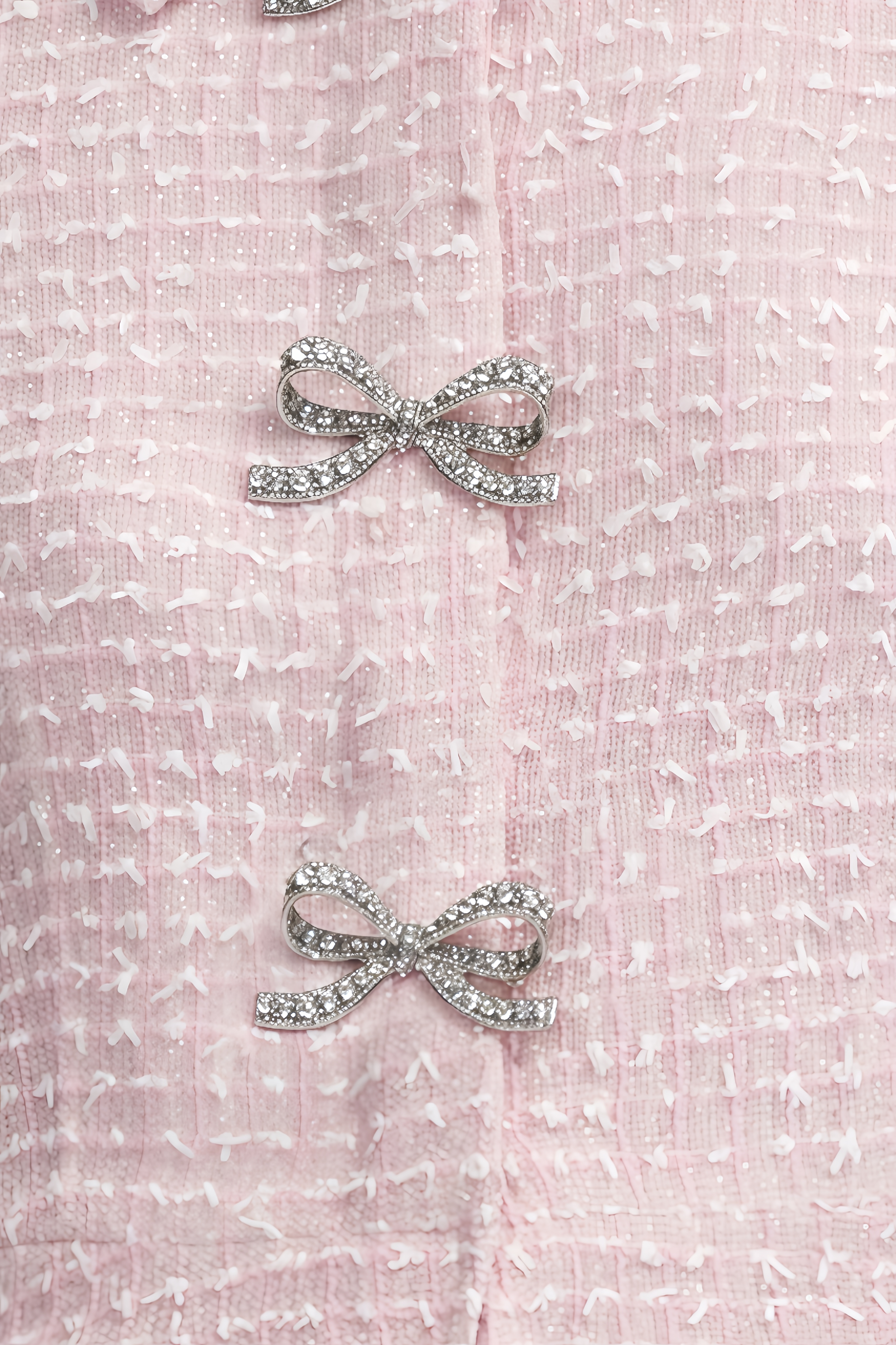 Aaron Pink Bow Midi Dress Set