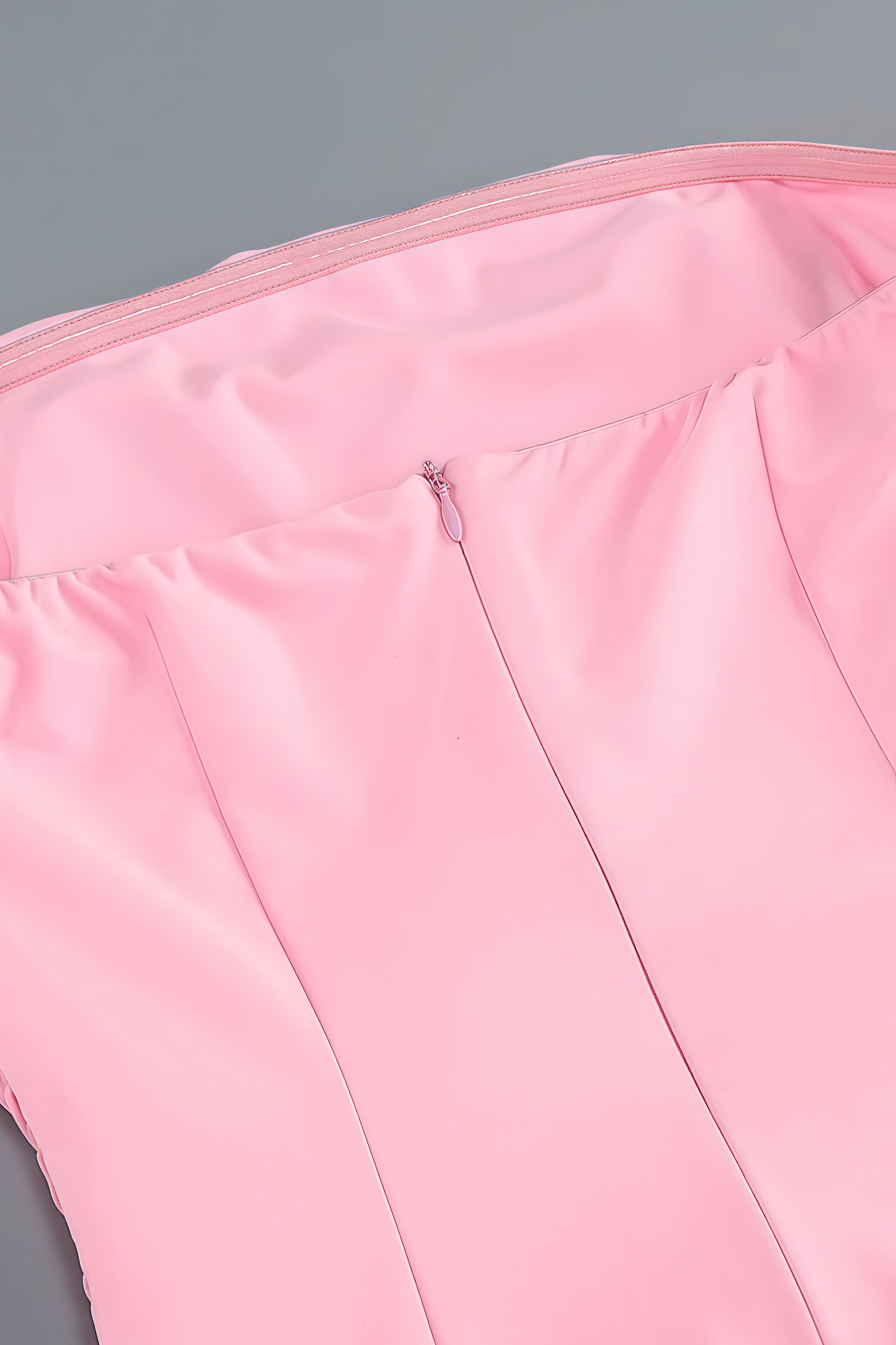 Nilesk Pink Strapless Corset Maxi Dress