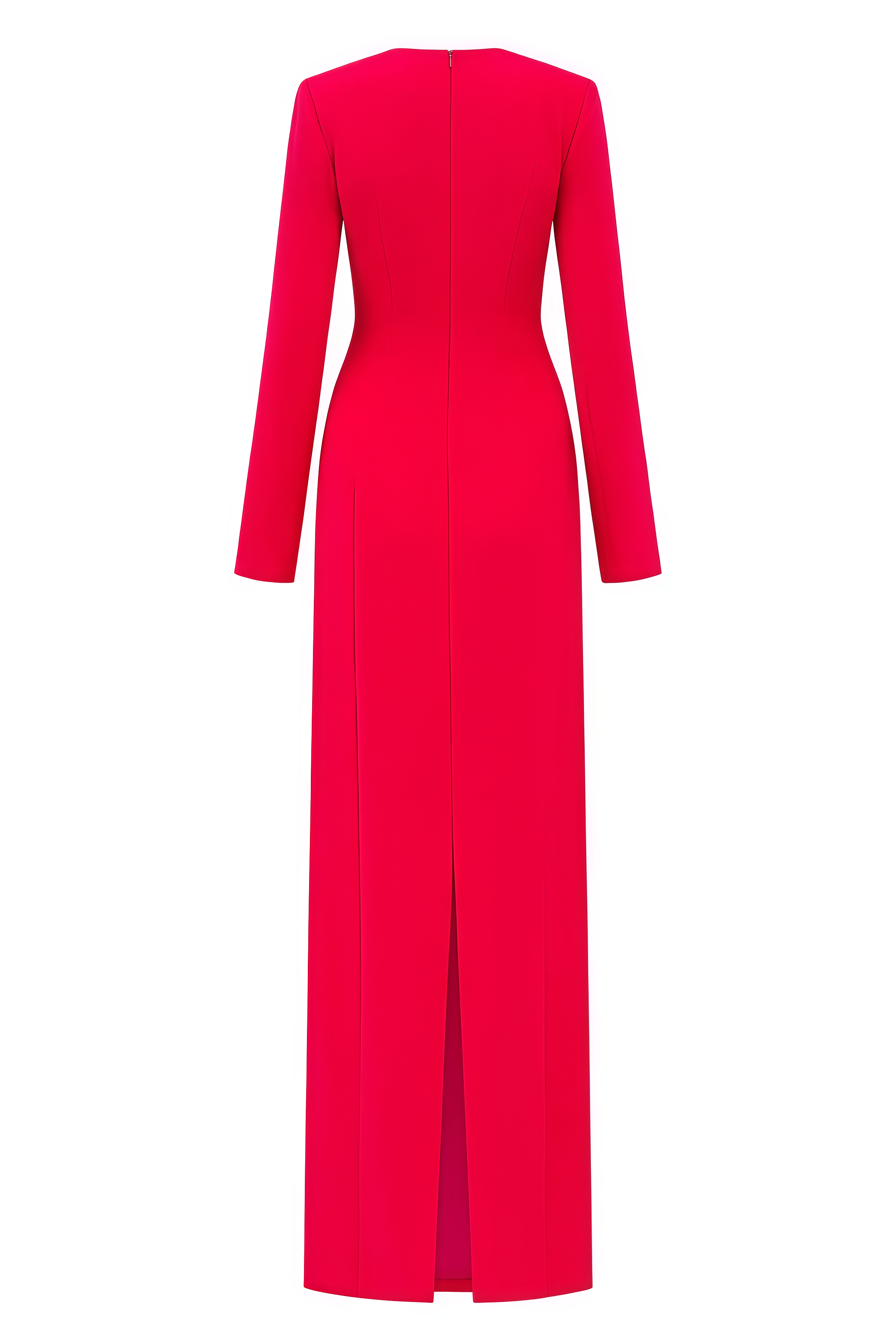 Hatsie Pink Beaded Rhinestone Embellished Maxi Dress