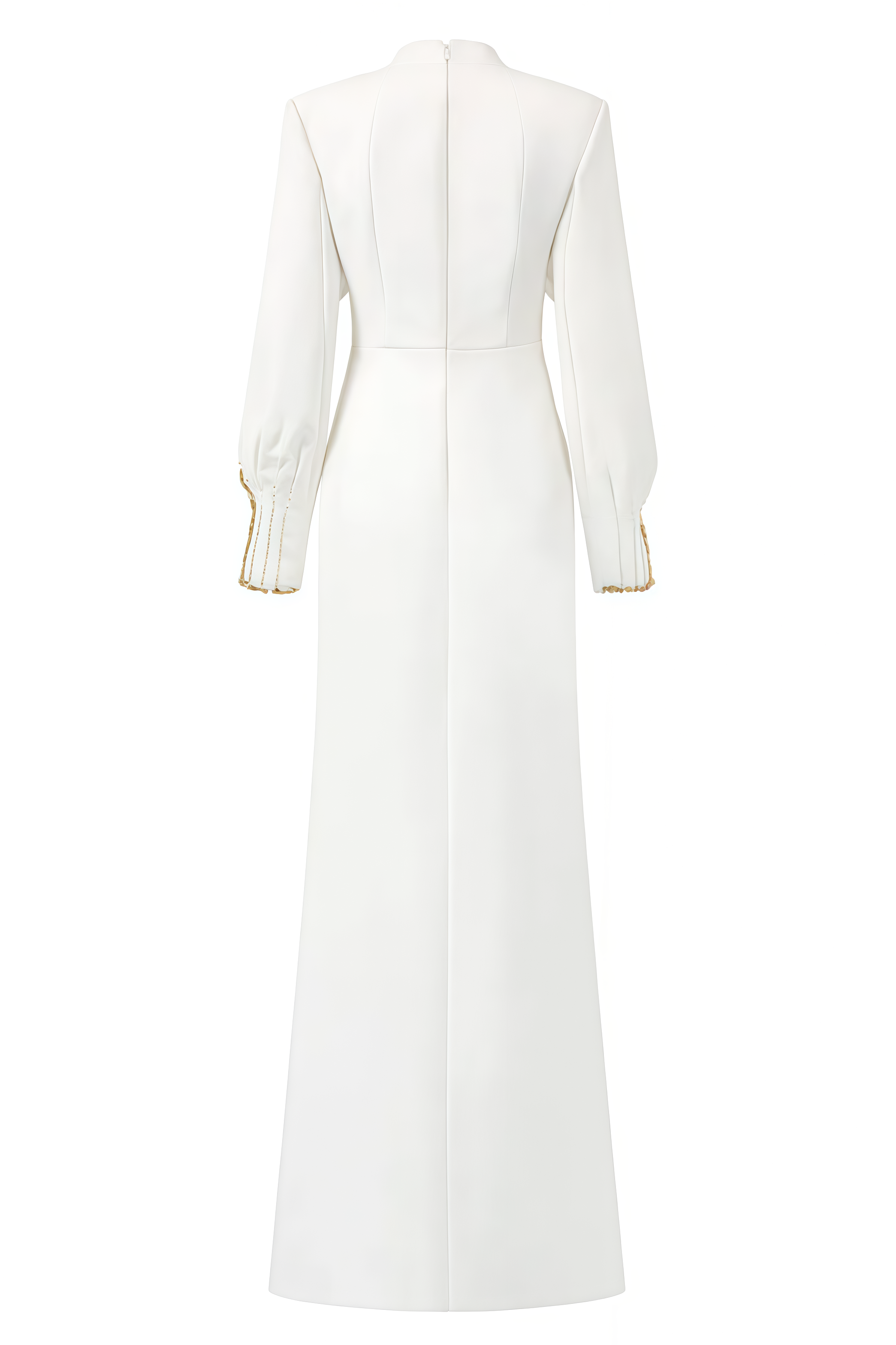 Karter White Chain Maxi Dress