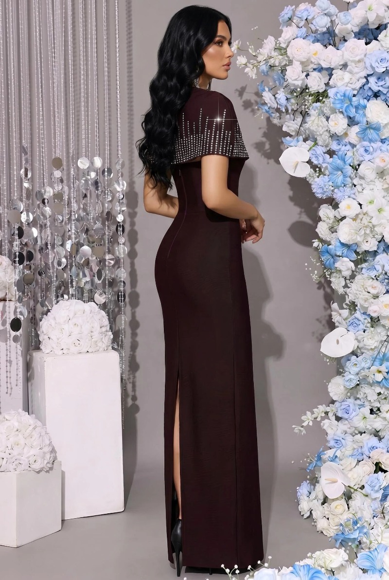 Phailipy Sleeveless Bandage Maxi Dress