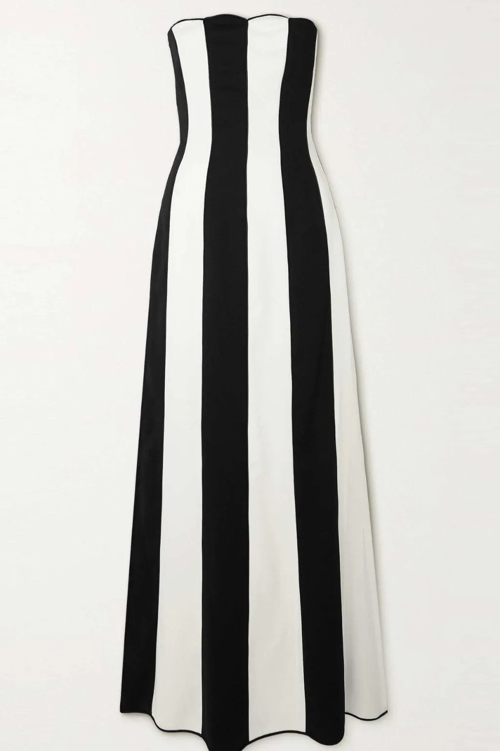 Ulani Strapless Striped Maxi Dress