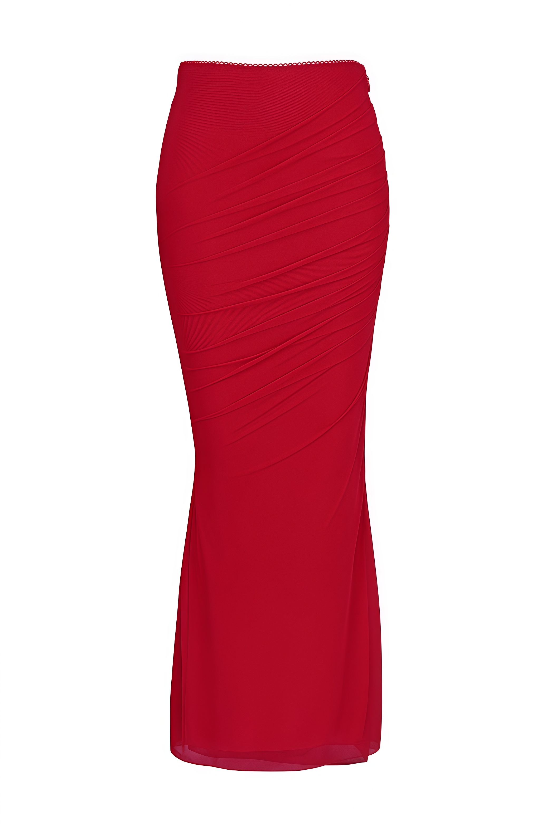 Kaelnt Red Halter Maxi Dress Set
