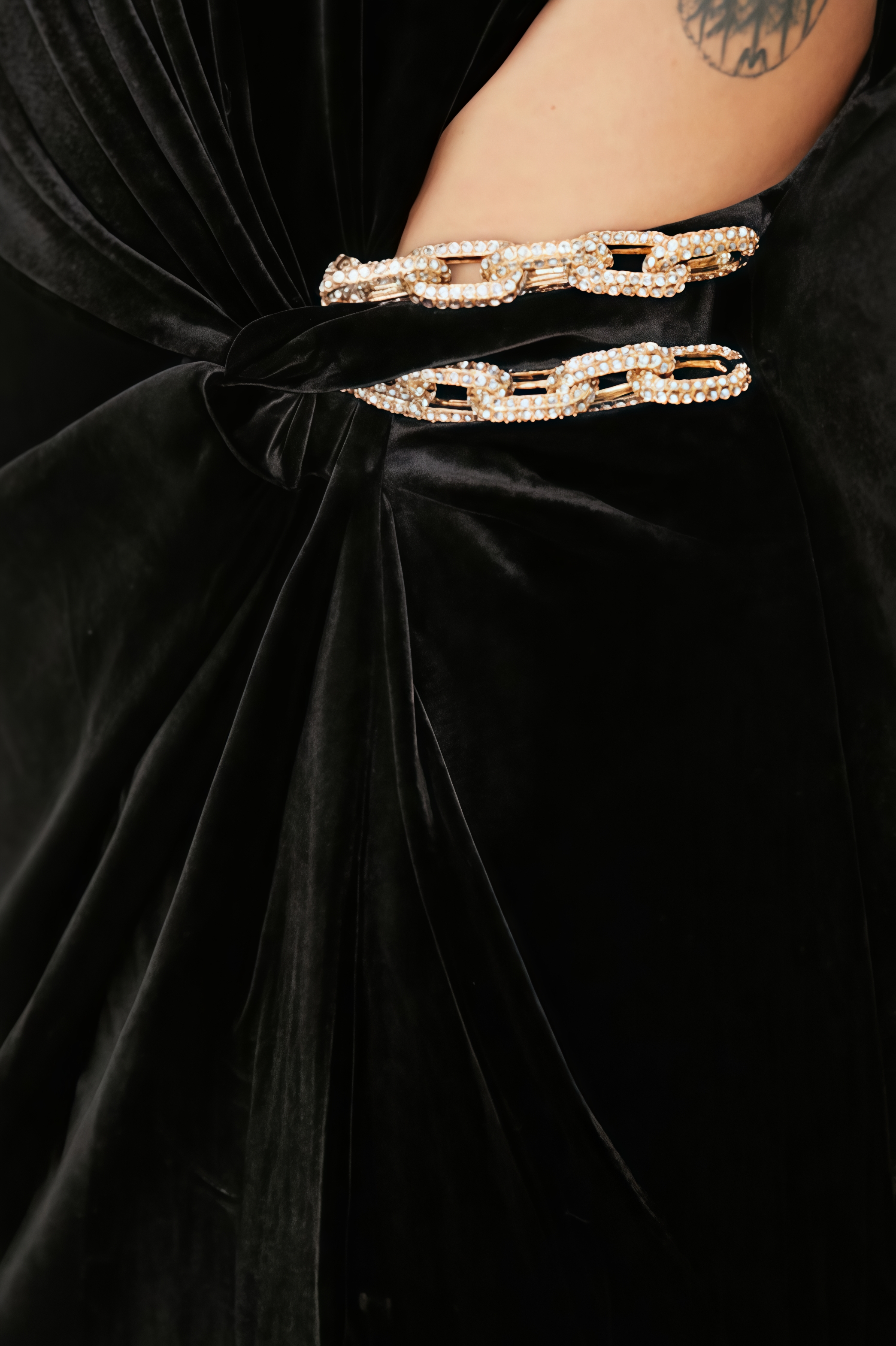 Selah Black Cutout Maxi Dress