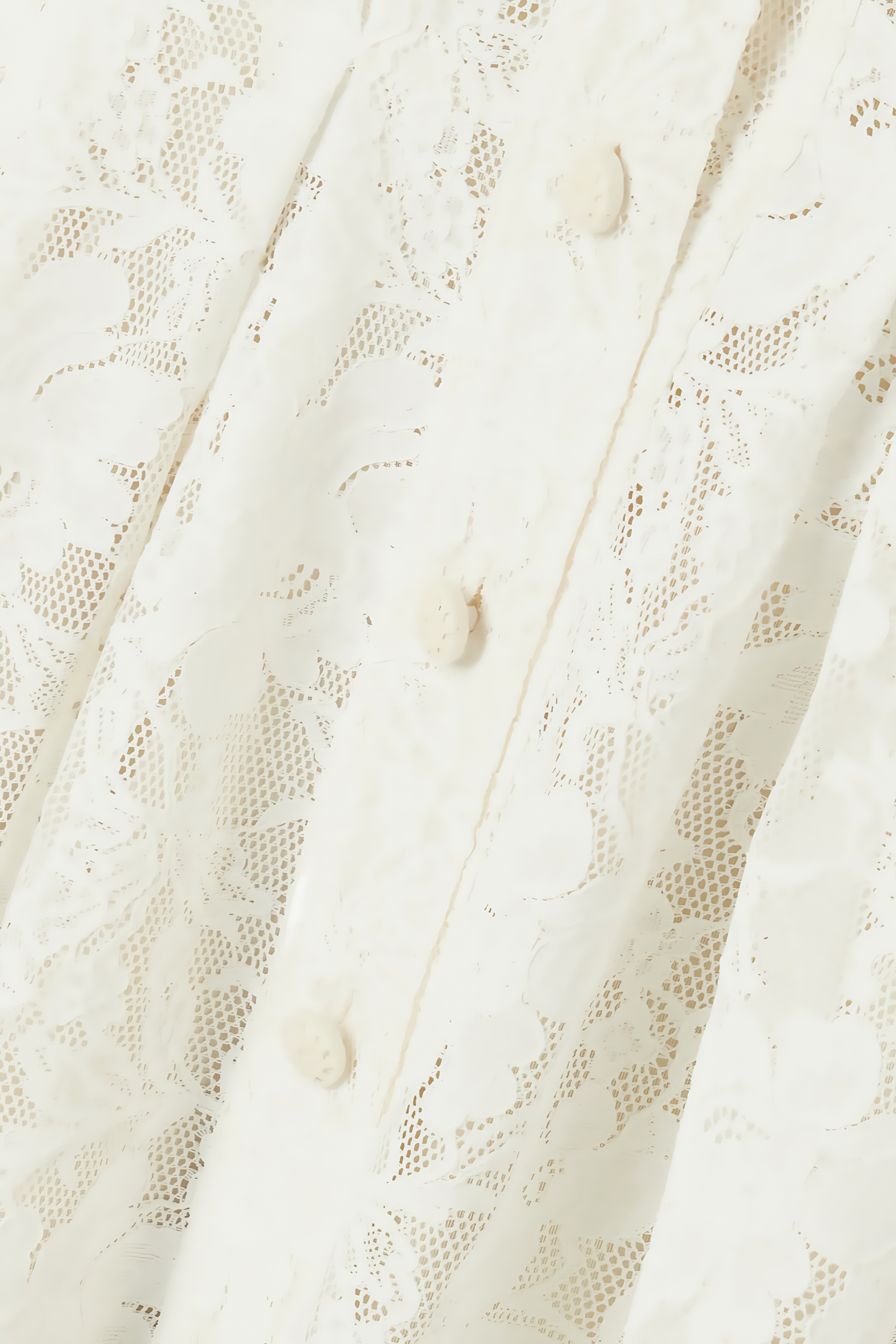 Melis Pleated Corded Lace Midi Dress