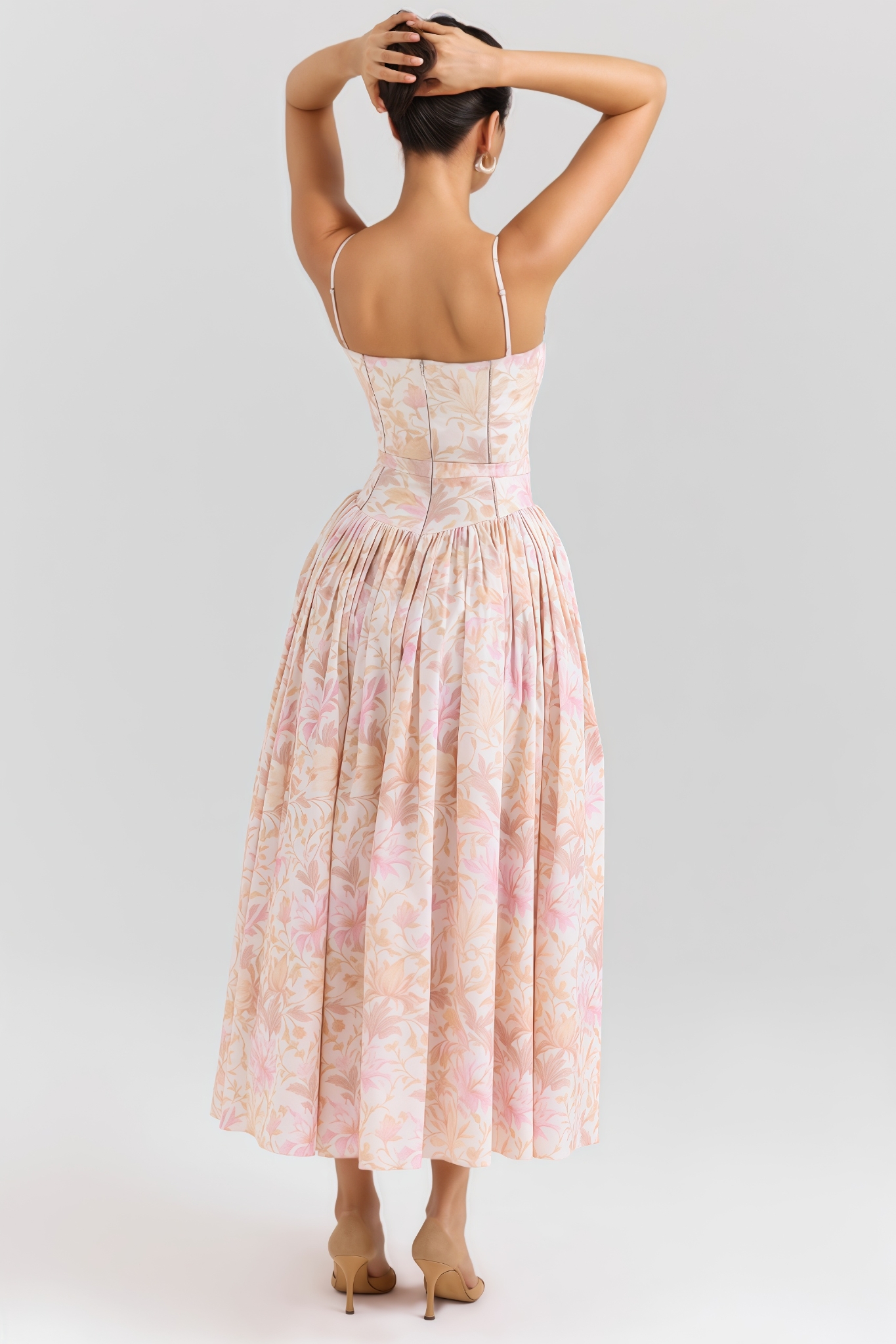 Harner Sleeveless Floral Maxi Dress
