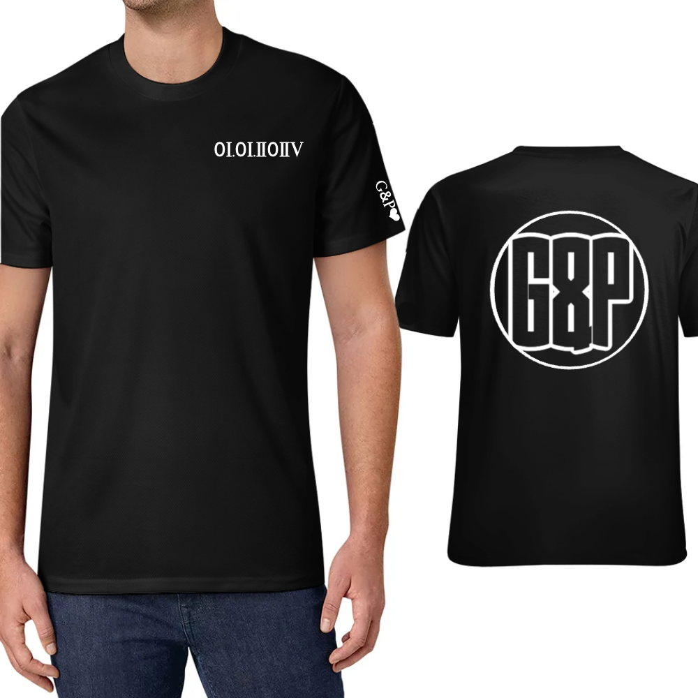 Personalized Date With Initials On Sleeve and Back tshirt Custom Couple Name Monogram Shirt Anniversaries Matching Valentine T-shirt