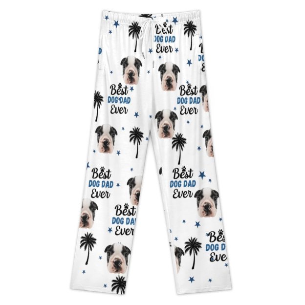 [Copy]Light Blue And White Gingham Printed Women Casual Elastic Waist Wide Leg Pants Trousers
