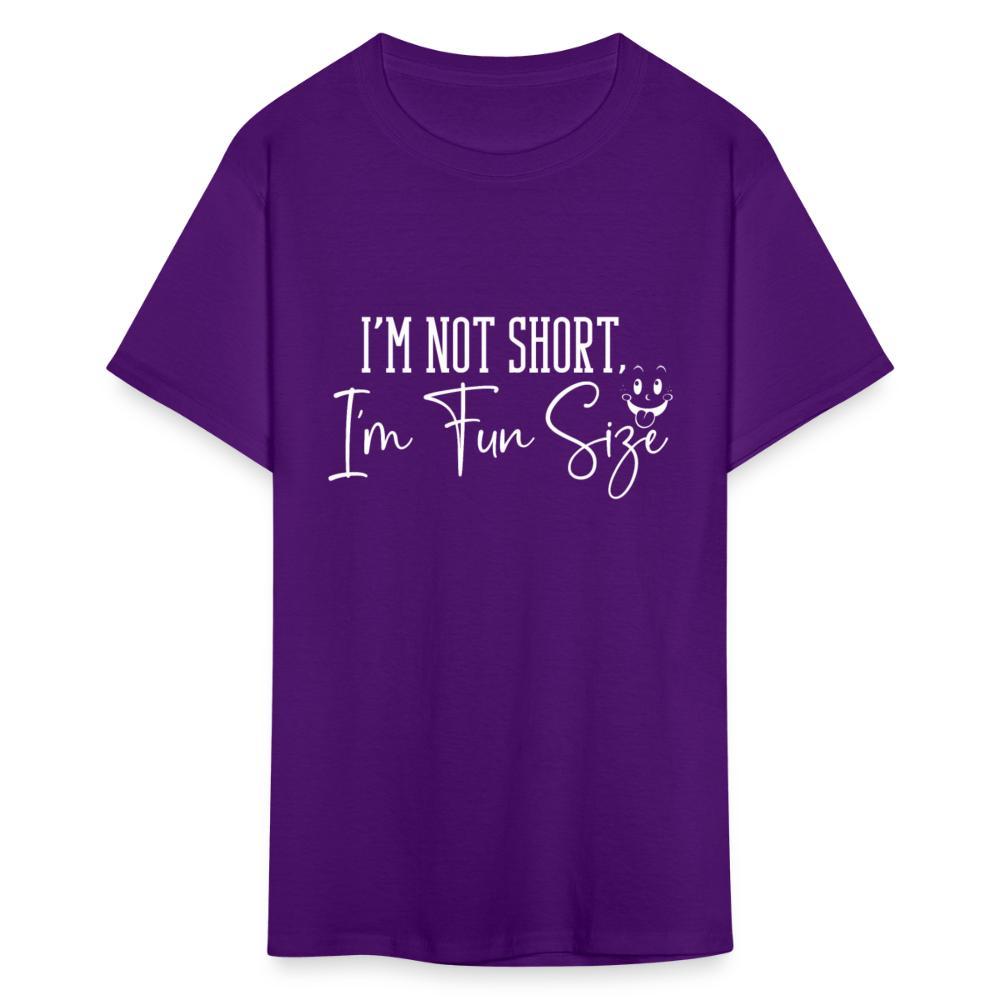Charlylifestyle Unisex Casual I'm Not Short I'm Fun Size T-Shirt