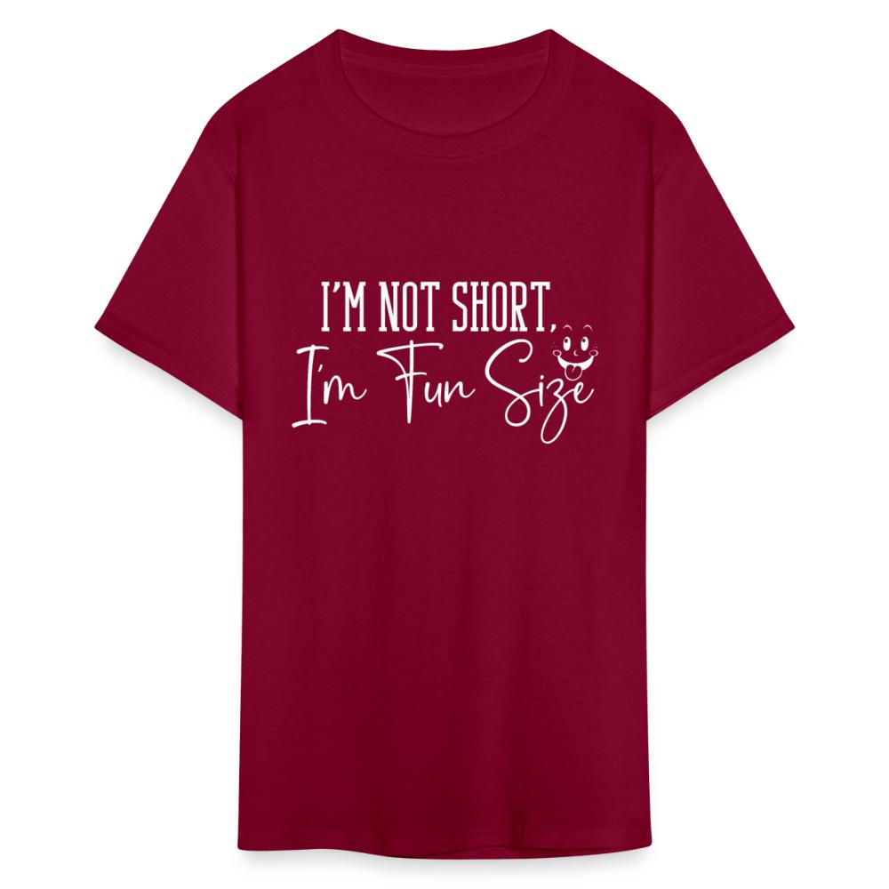 Charlylifestyle Unisex Casual I'm Not Short I'm Fun Size T-Shirt