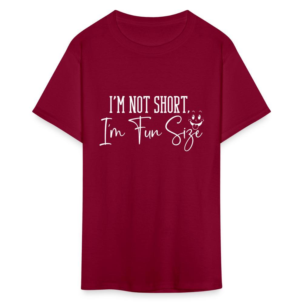 Charlylifestyle Unisex Casual I'm Not Short I'm Fun Size T-Shirt
