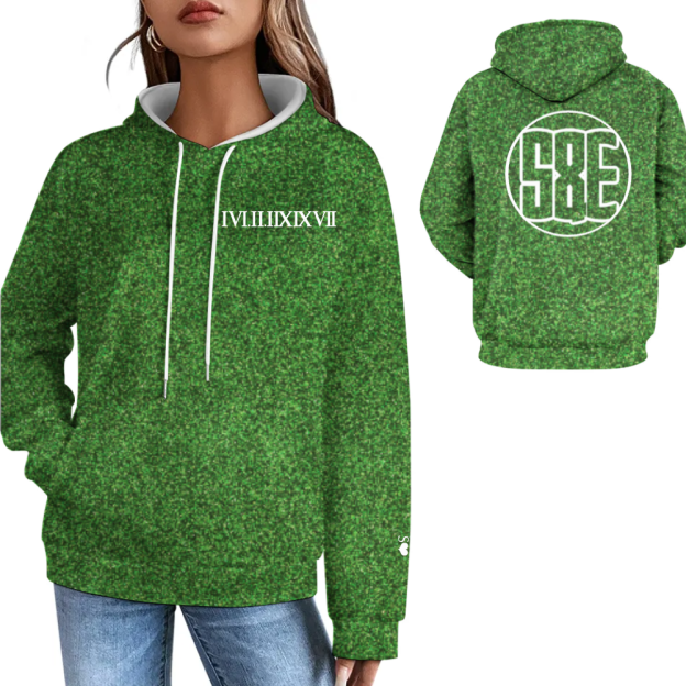 Custom Roman Numeral Date Sweatshirt Matching Couples Valentines Day Gift Personalized Anniversary Date Hoodie With Initials On Sleeve & Back