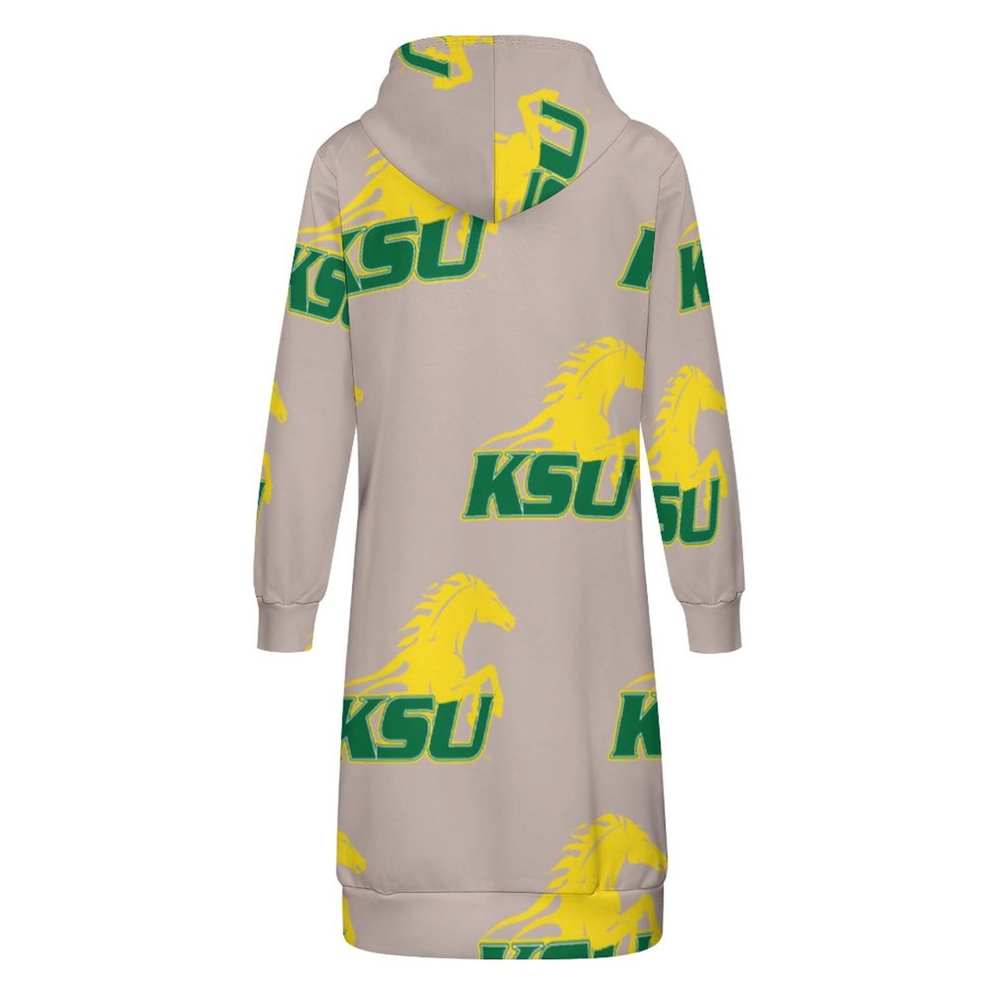 Ksu Kentucky State University Zip Up Long Hoodie Jacket Coat Women Tunic Sweatshirt Plus Size Open Front Cardigan Outfits