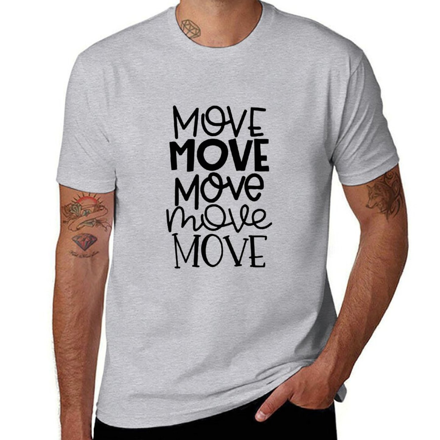 Charlylifestyle Unisex Casual Workout Mo Teem Fitness Shirt Gy T-Shirt-Charlylifestyle