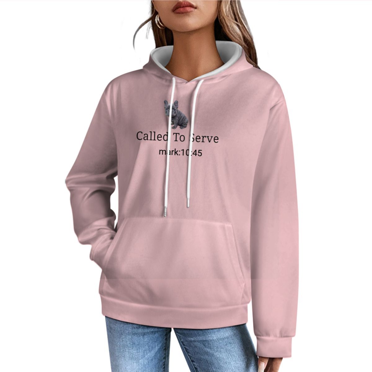 Called To Serve Sweatshirt Custom Praise Bible Verse Pullover Top Christian Religious Hoodie Jesus Lover Gift for Mom