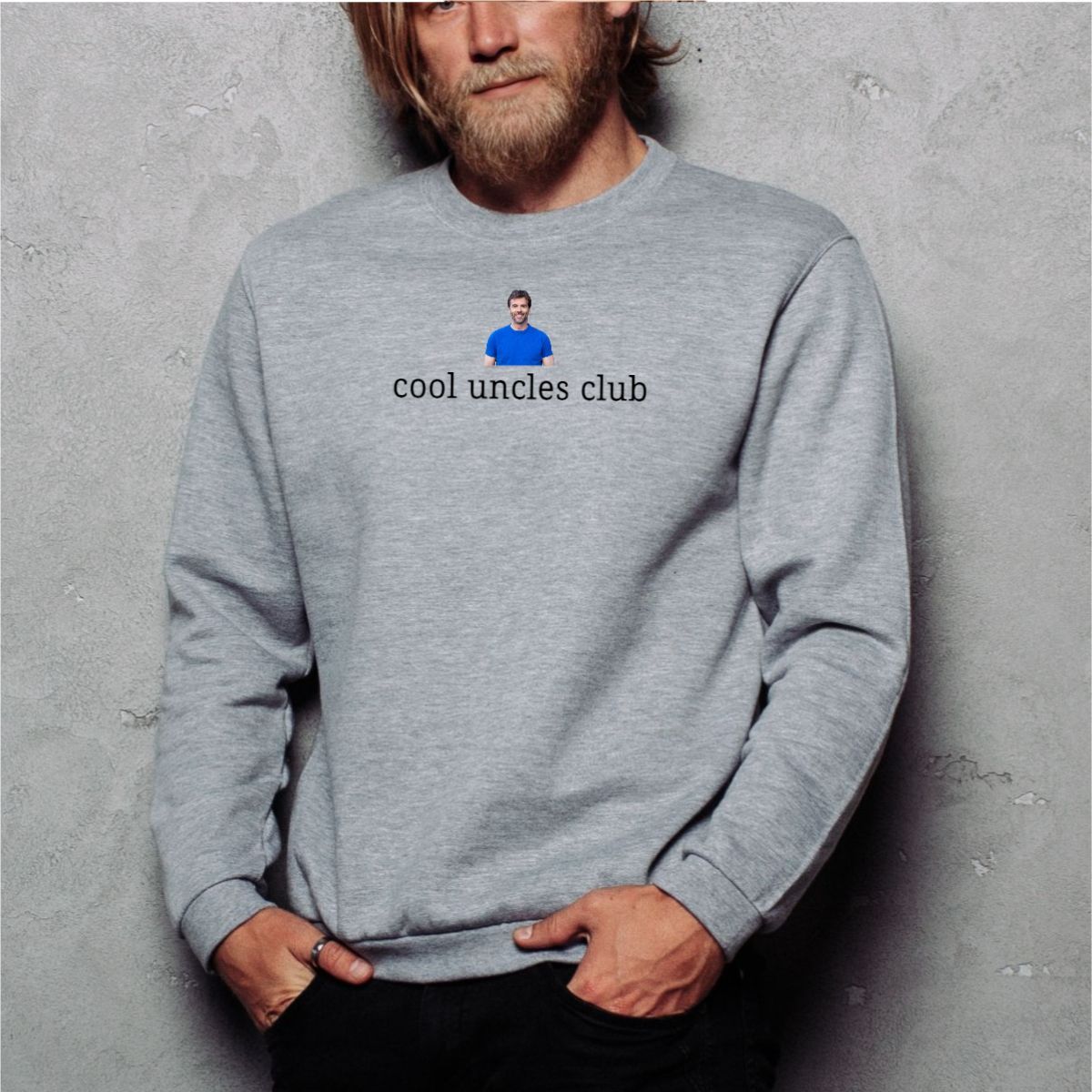 Cool Uncles Club Sweatshirt Pregnancy Baby Announcement Hoodie Gift for New Uncle to Be Pregnancy Reveal Top Shirt