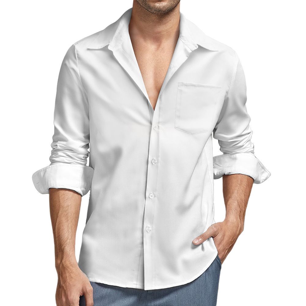 Create Your Own Custom Men's Long Sleeve Button Down Dress Shirt