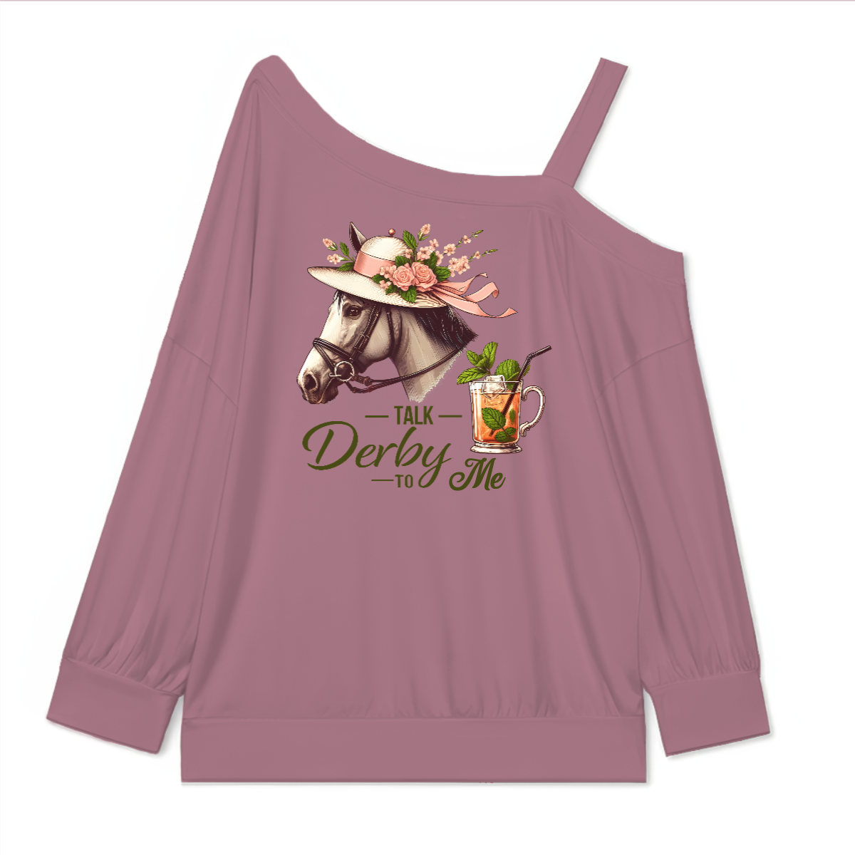 One Shoulder Talk Kentucky Derby To Me Race Weekend Tee Shirt Custom Name KY Derby Day Horse Racing Lover Gift TShirts