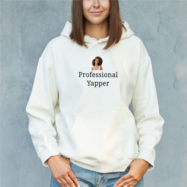 Funny Mom Professional Yapper Sweatshirt Custom Sarcastic Mum Hoodies Personalized Meme Tops Gift for Yapper Mom