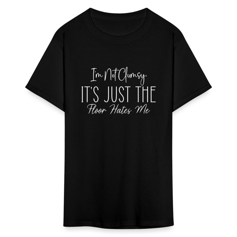 Charlylifestyle Unisex Casual I'm Not Clumsy It's Just The Floor Hates Me T-Shirt