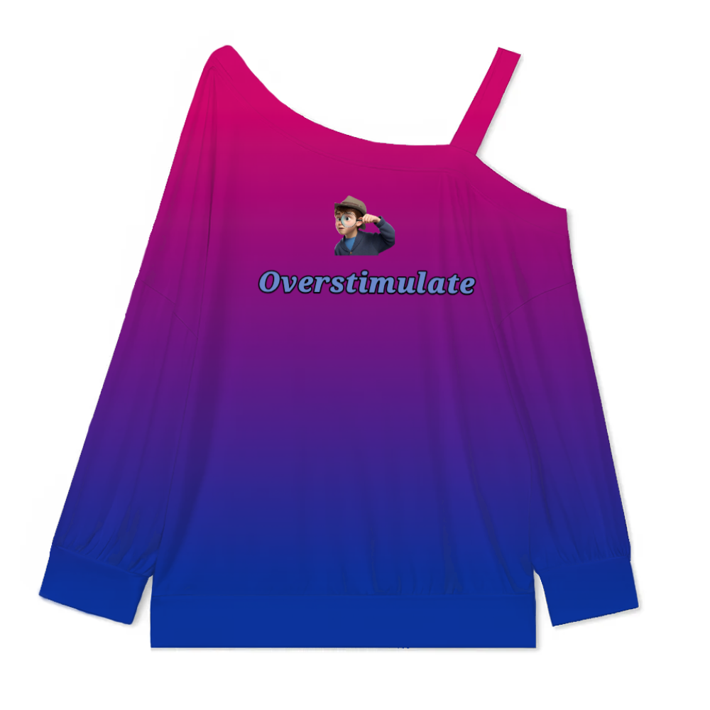 Overstimulated Off Shoulder T-shirt for Mom Cowboy Frog T-Shirt Unhinged Weirdcore Clothing Gen Z Shirt Weird Stuff Funny TShirt