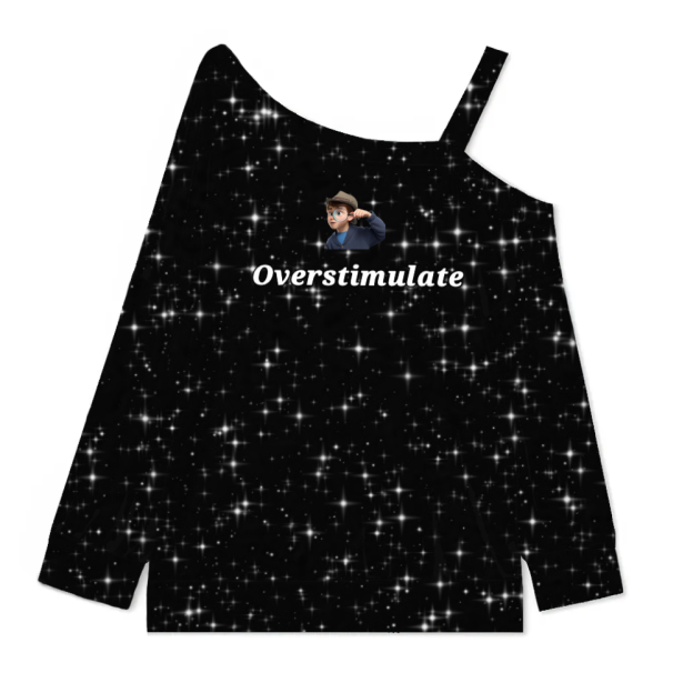 Overstimulated Off Shoulder T-shirt for Mom Cowboy Frog T-Shirt Unhinged Weirdcore Clothing Gen Z Shirt Weird Stuff Funny TShirt