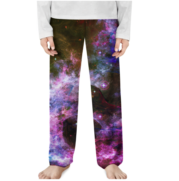 Custom Photo Plaid Personalized Pajama Pants Mens and Women and Kid Elastic Waist Family Matching Pants