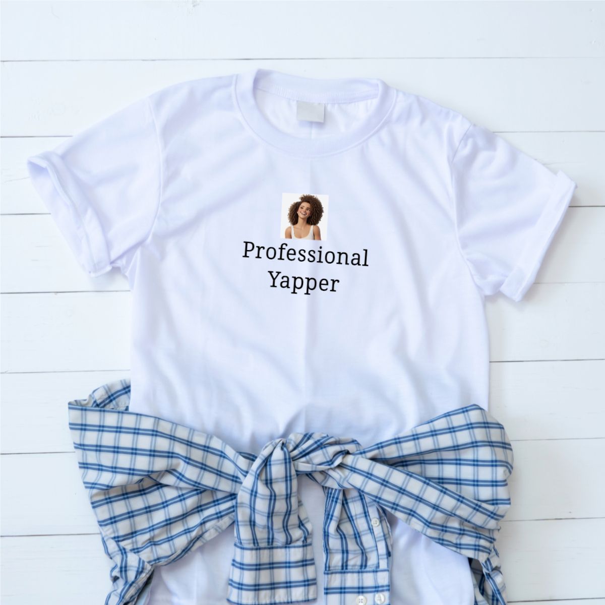 Funny Mom Professional Yapper Shirt Custom Sarcastic Mum T-Shirt Personalized Meme Tee Gift for Yapper Mom