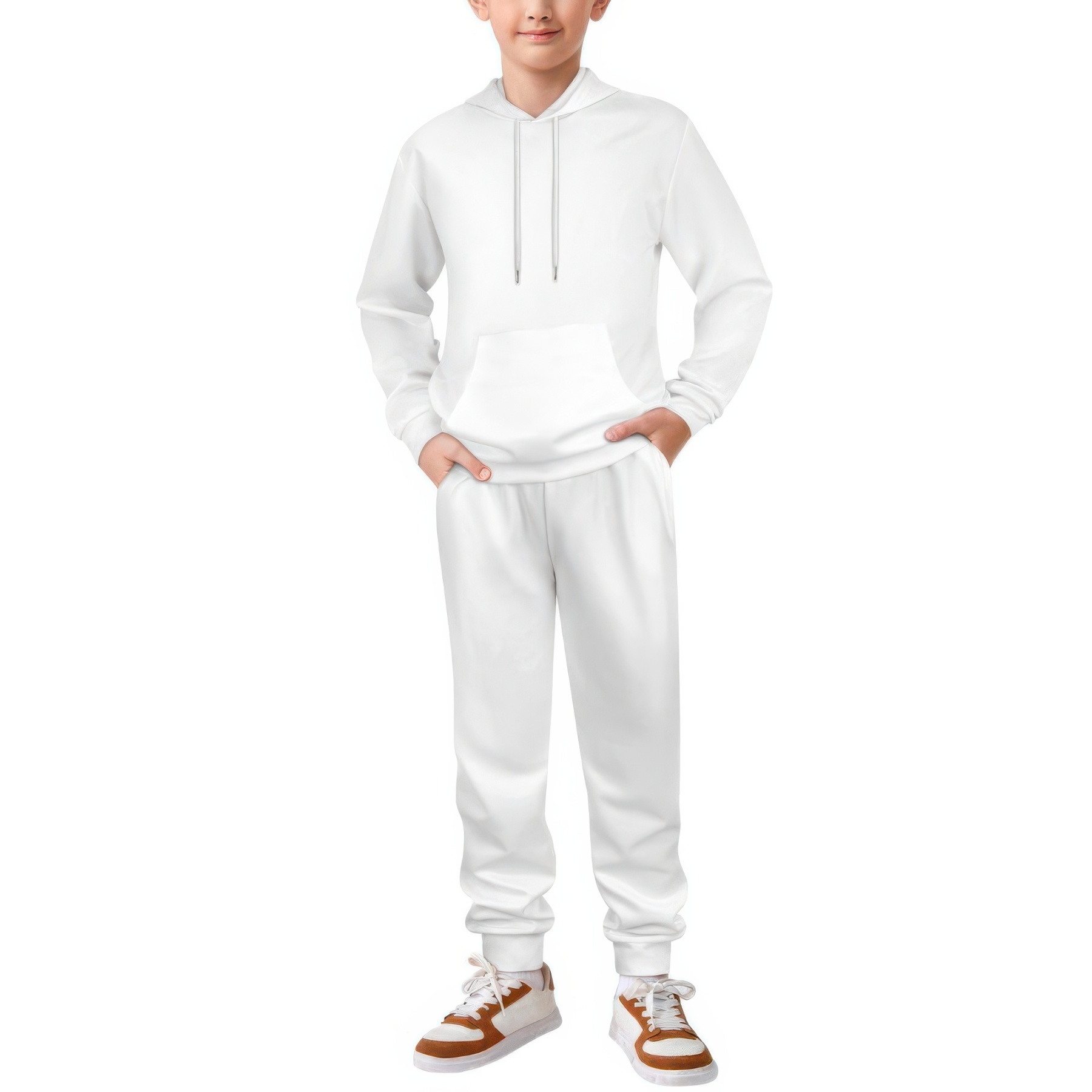 Create Your Own Kids Sweatshirt Sets Design Your Own Photo Custom Boy and Girl Sweatshirt and Pants 2 Pieces Set