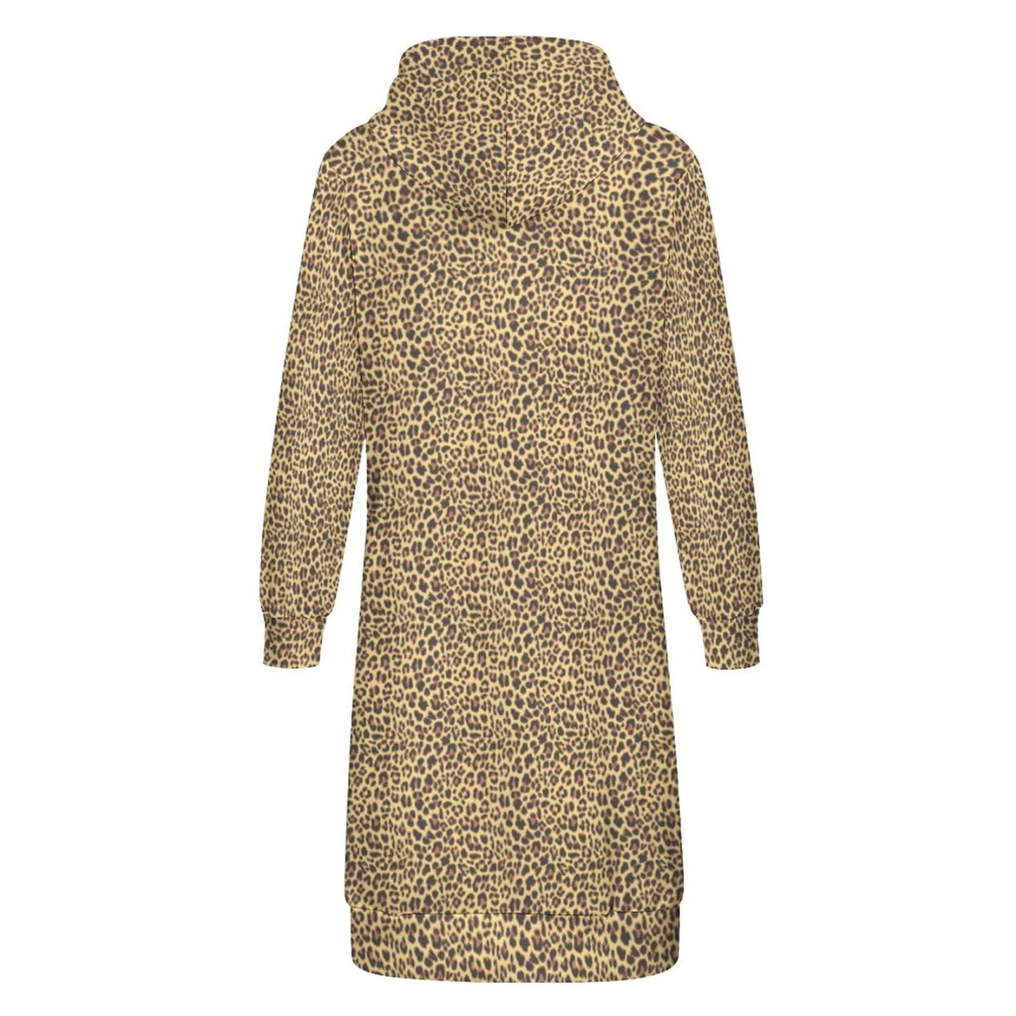 Leopard Print Animal Skin Zip Up Long Hoodie Jacket Coat Women Tunic Sweatshirt Loose Plus Size Open Front Cardigan Outfits