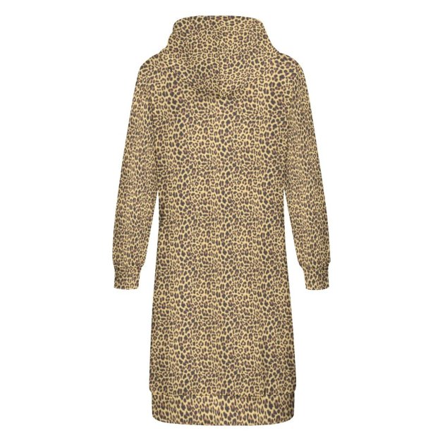 Leopard Print Animal Skin Zip Up Long Hoodie Jacket Coat Women Tunic Sweatshirt Loose Plus Size Open Front Cardigan Outfits