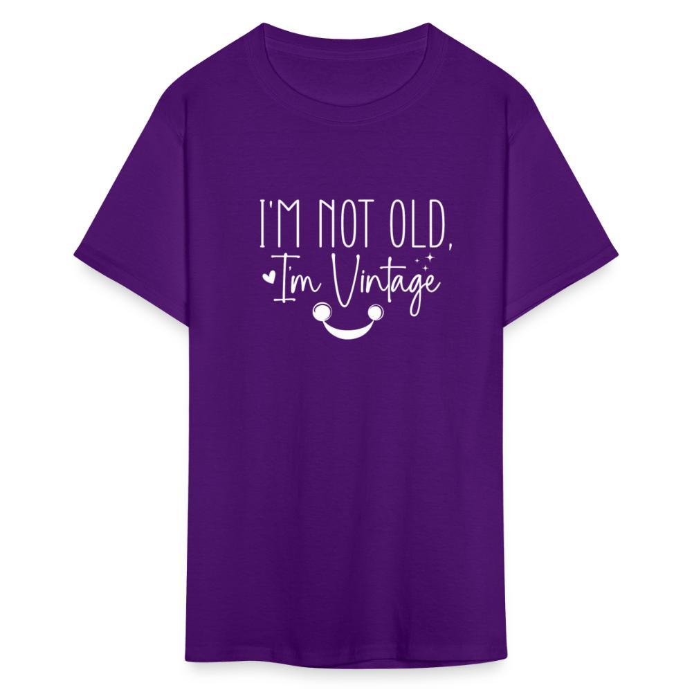 Charlylifestyle Unisex Casual I'm Not Old I'm Vintage T-Shirt
