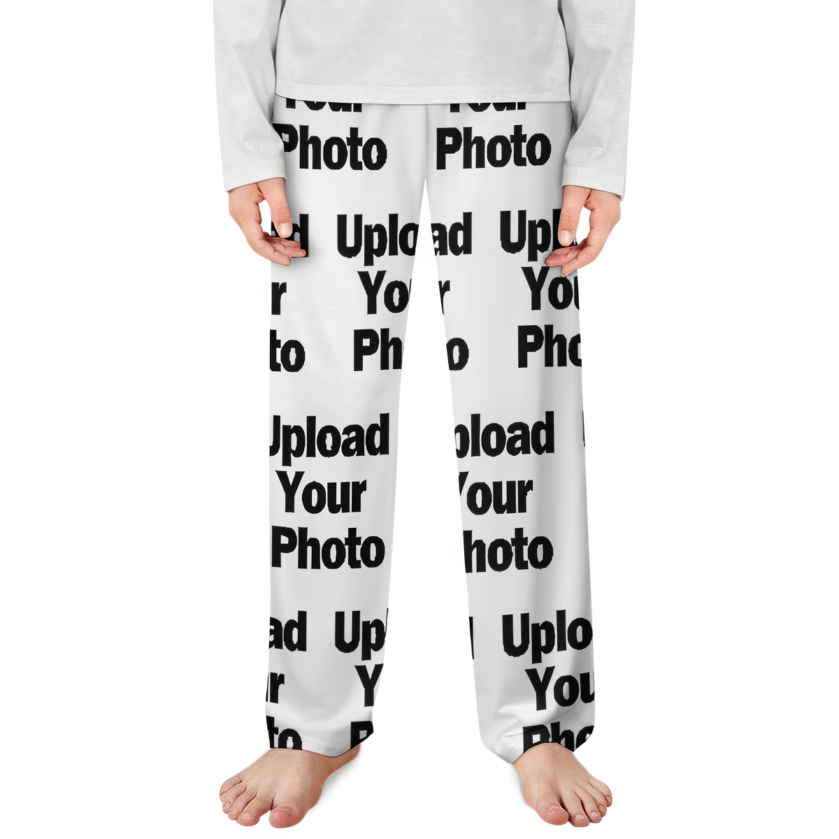 Personalized by Yourself Kids T-shirt Custom UPLOAD YOUR Photo Pajamas Pants Gift for boys and Girls