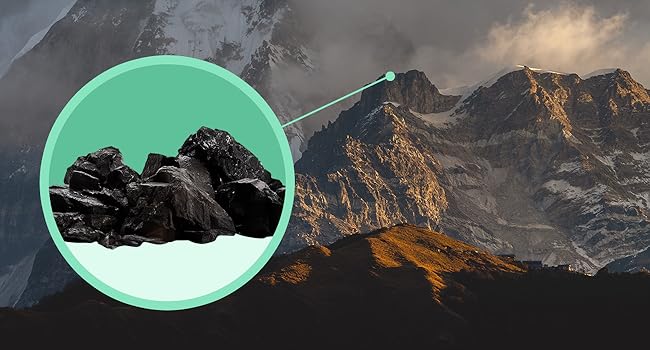 喜来芝的开采地