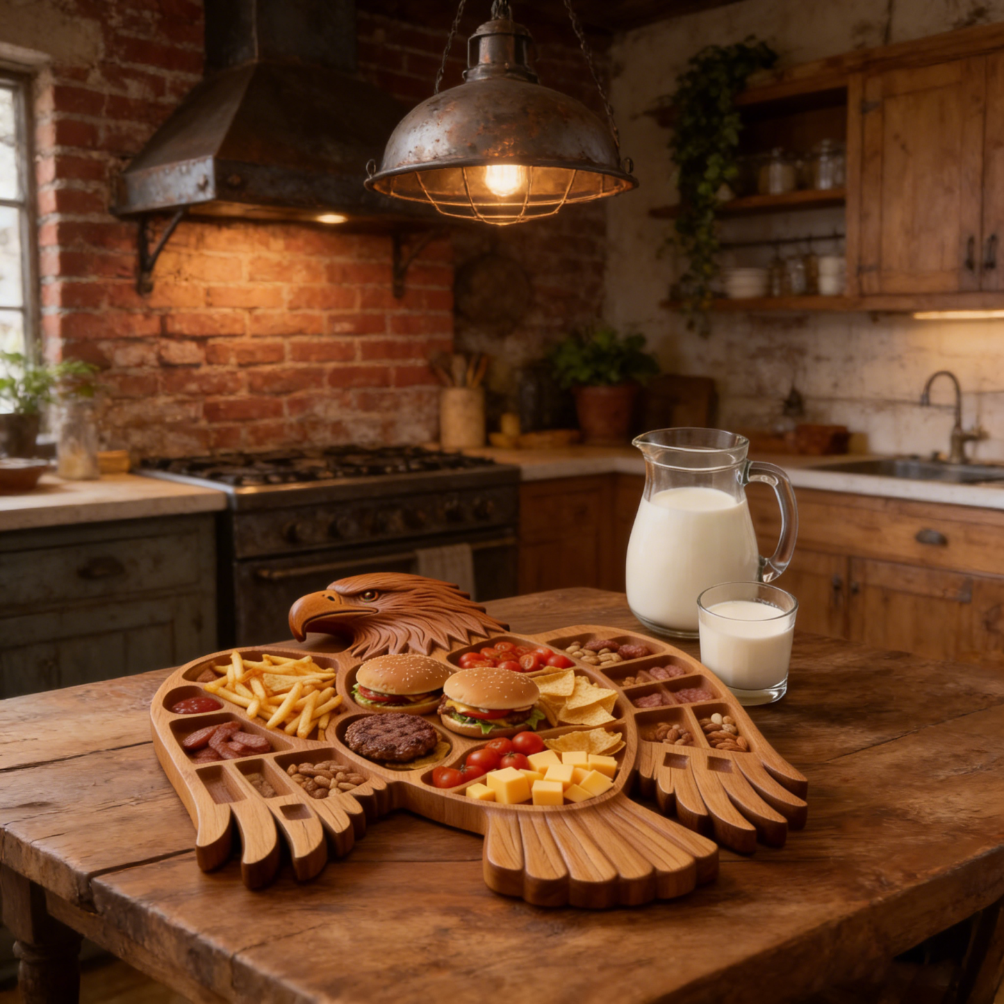 🔥🔥New Year 50% Off--🐮 Animal Wooden Charcuterie Board