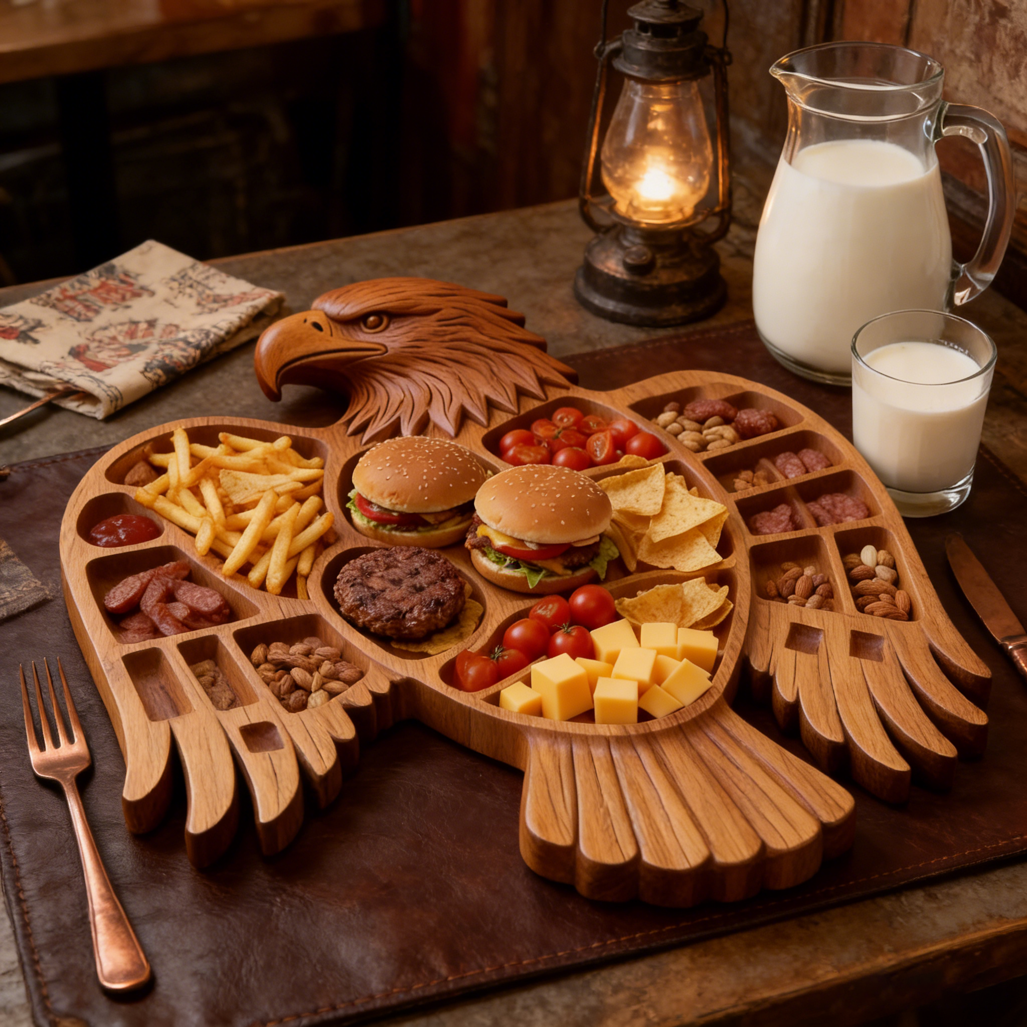 🔥🔥New Year 50% Off--🐮 Animal Wooden Charcuterie Board