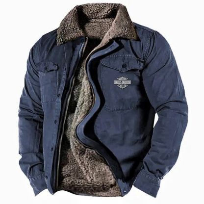 🔥Only Today Free Shipping🔥Men's Winter Coat Winter Work Jackets Plush Fleece Warm Lining Zipper Tactical Outdoor Comfort Jacket